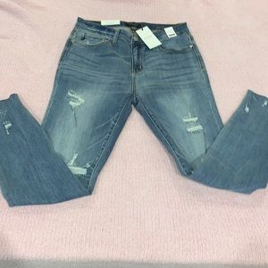Judy Blue mid rise skinny fit jeans NWT- Size 11/30